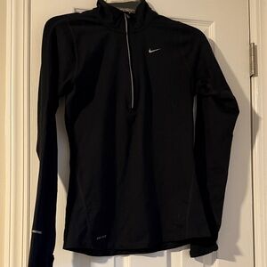 Nike Black Dri-FIT Half-Zip Top